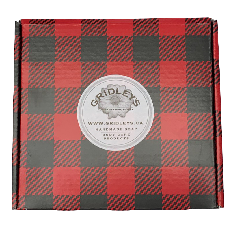 Buffalo Plaid Gift Box Gridley s Bath Body and Home